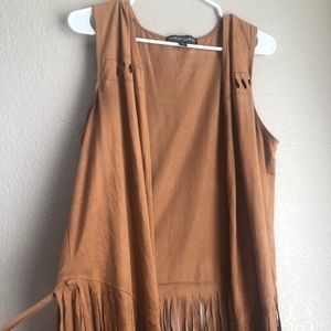 Almost Famous Boho fringe vest